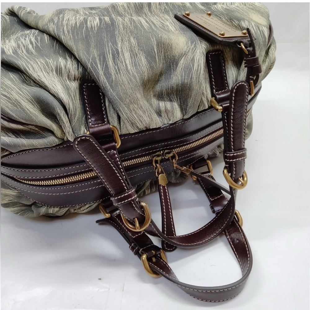DOLCE & GABBANA Miss Glamorous Fur Print Handbag - Picture 6 of 15